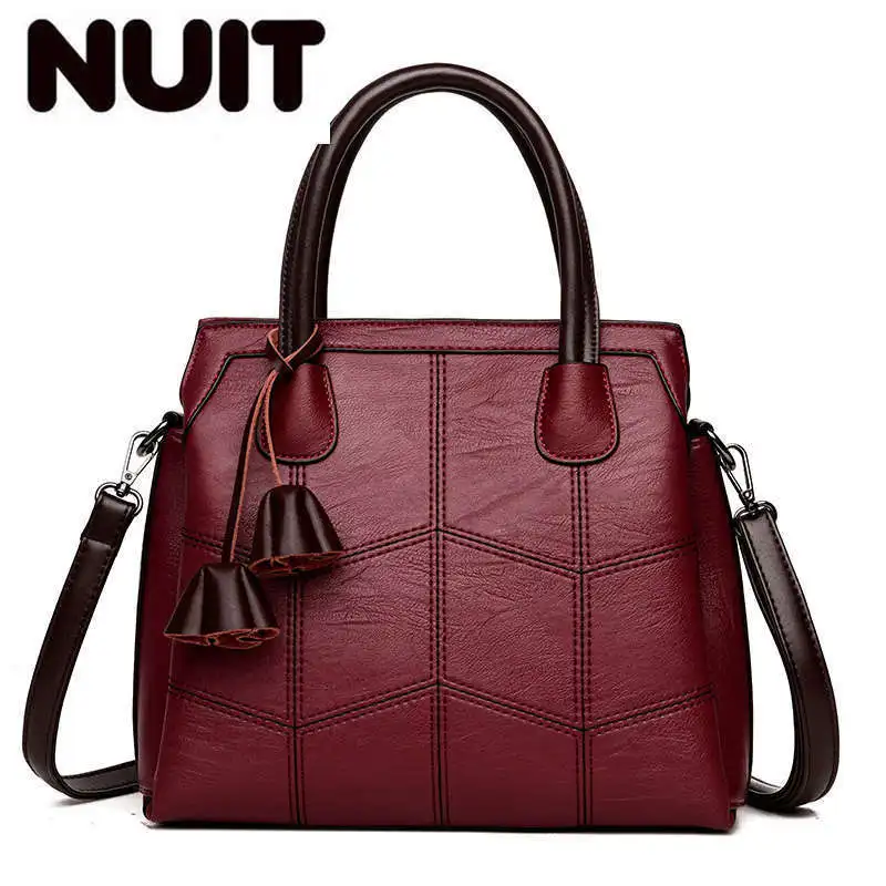 Модные женские сумки с вышивкой 2020 кожаные высокого качества Роскошные