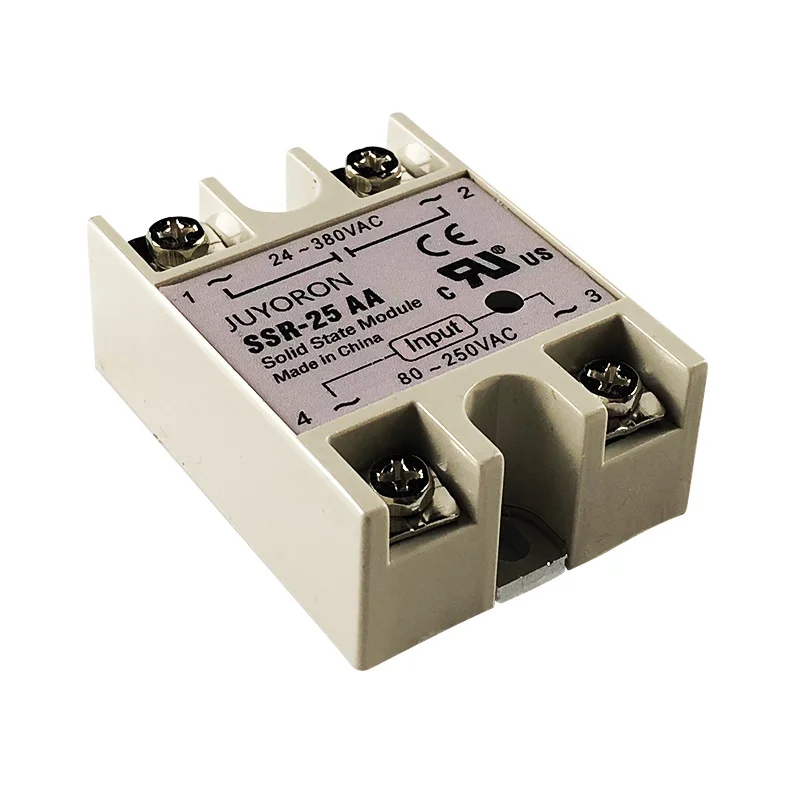 SSR 10AA 25AA 40AA твердотельные реле 10A 25A 40A модуль Вход 70 280VAC Выход 24 380 В AC конвертер для
