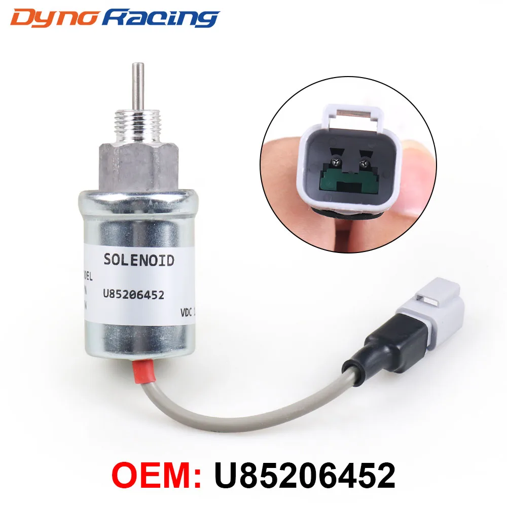 

U85206452 Electrical Shut Off Solenoid for Perkins 402D 403D 404D 404C 403C 12V