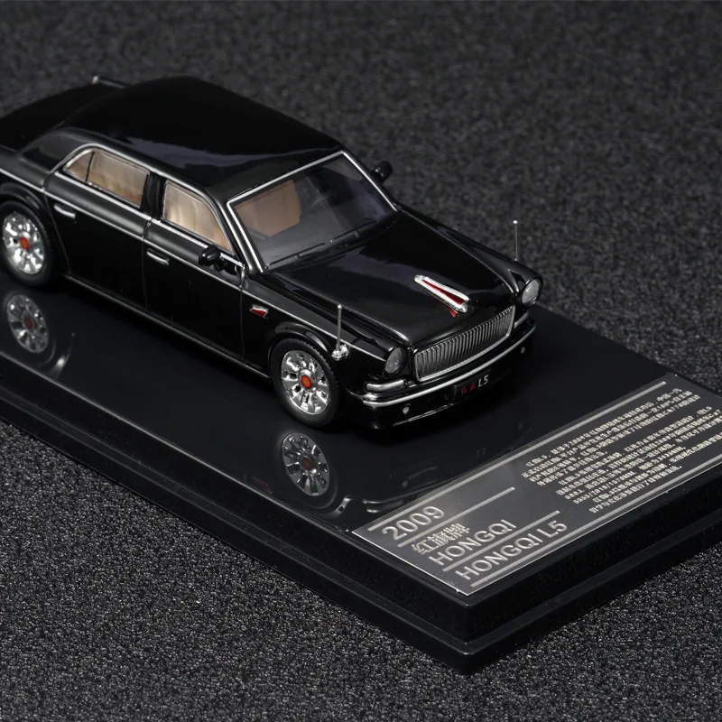 Игрушки Cars1: 64 Hongqi L5 модель автомобиля вежливость автомобиль Кристалл Твердый
