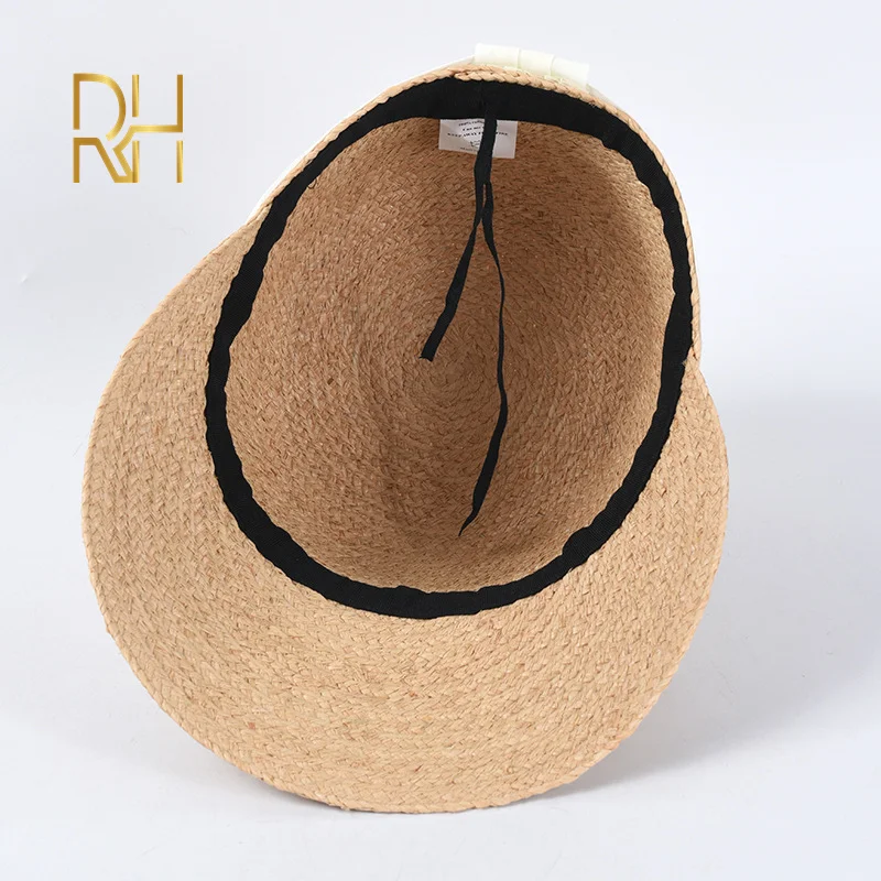 RH солнцезащитный козырек для женщин с широкими полями пляжные кепки шифоновой