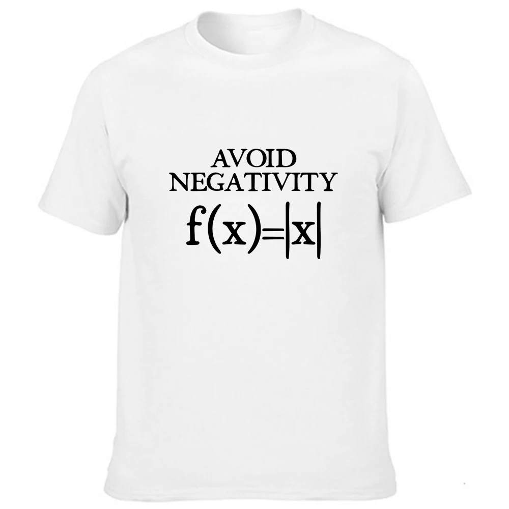 

Avoid Men Funny Mathematics Absolute Value Tshirt Math Function T Shirt Summer Tops Tee Clothes High Quality Casual Tees