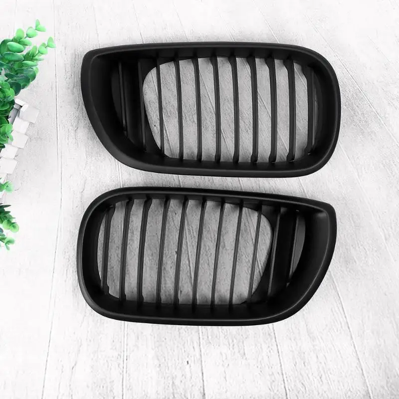 1 пара Передняя почечная решетка ABS автомобильные гоночные решетки для BMW 3 серии