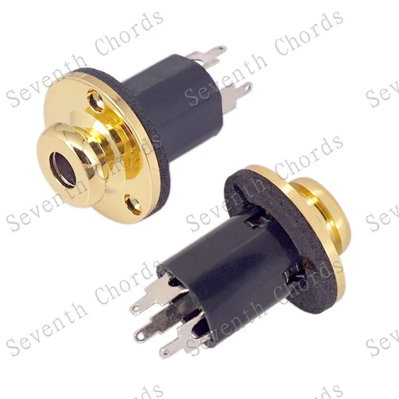 Выходной концевой эквалайзер для бас гитары 1/4 дюйма Джек 6 35 акустической разъем