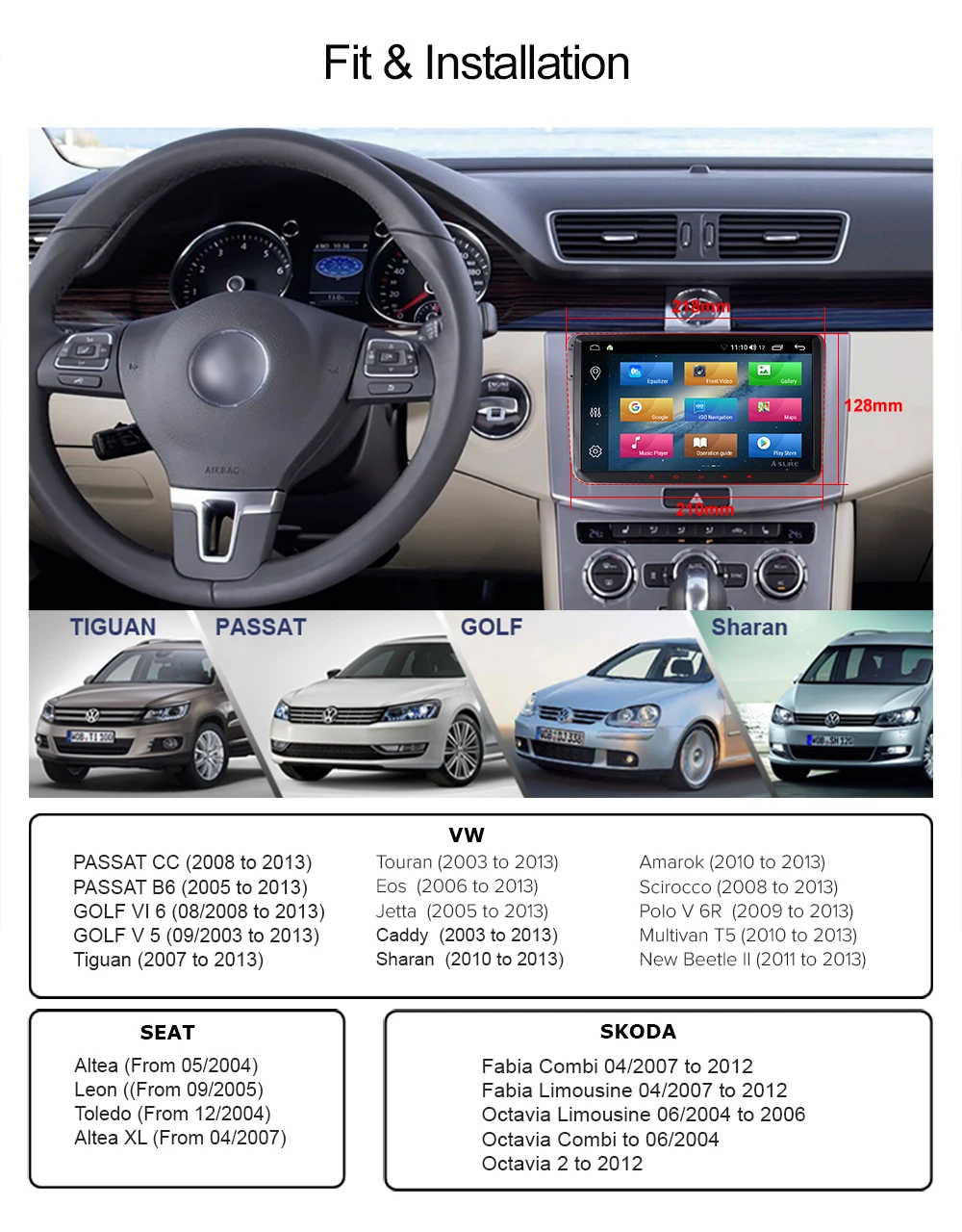 A-sure 9 дюймов 8 ядерный Android 9,0 Автомобильный мультимедийный gps радио для Volkswagen VW Tiguan Polo Golf 5 6 Passat B6 skoda Transporter T5
