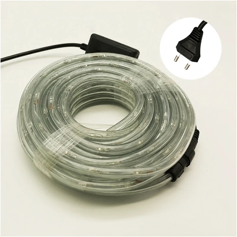 Неоновый светодиодный светильник радужные трубки водонепроницаемый 8 режимов RGB