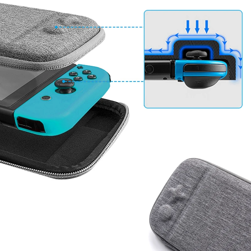 EVA Жесткая Сумка для хранения дорожная сумка переноски чехол Nintendo Switch ДЛЯ NS navan