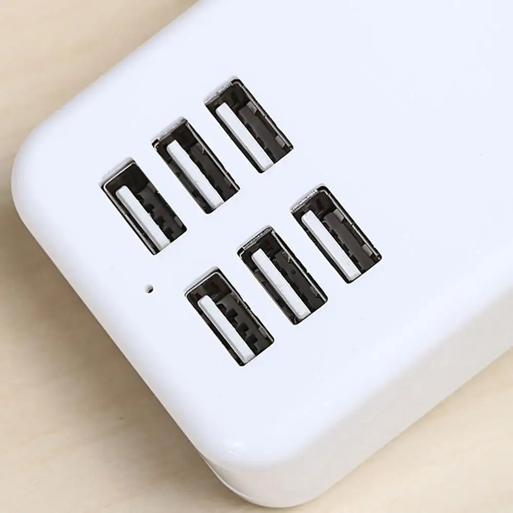 Usb хаб 6 портов сплиттер с переключателем адаптер питания Настольная настенная