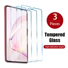 Защитное стекло для Samsung M31, M51, M21, A6, A8, A9, A7 2018, закаленное, 3 шт.