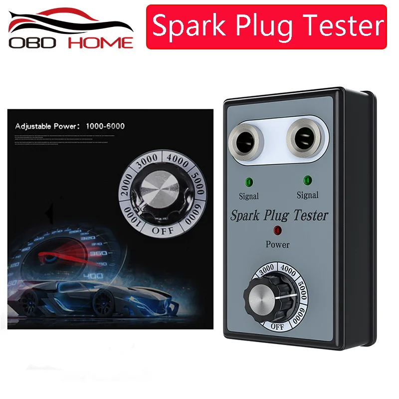 Автомобильный диагностический инструмент OBD2 тестер свечей зажигания с двумя
