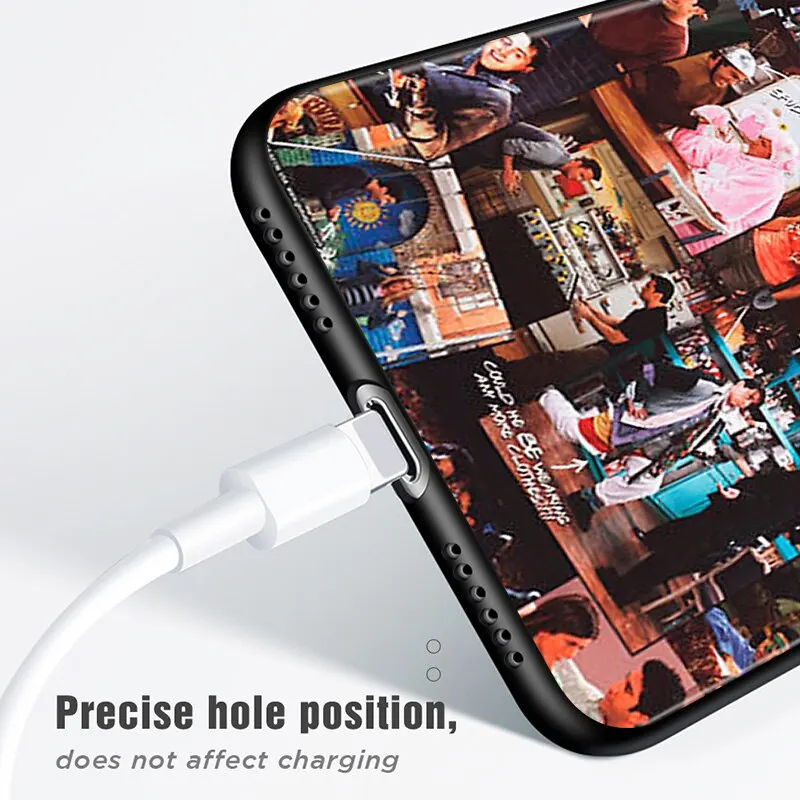 

Friends TV Show For Apple iPhone 12 Mini 11 XS Pro Max XR X 8 7 6 6S Plus 5 5S SE 2020 Black Phone Case