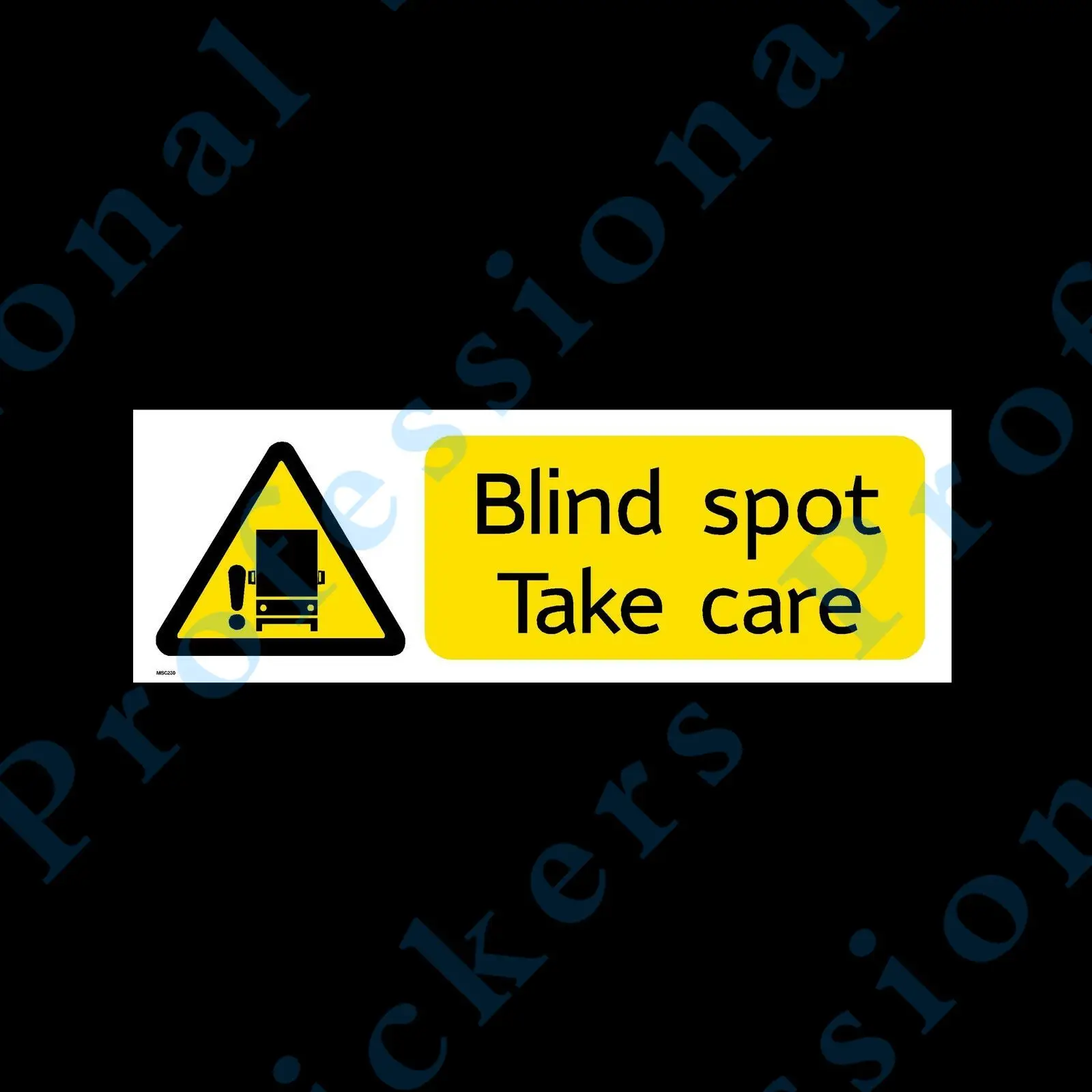 

Funny Blind Spot - Take Care Sticker / Sign - TFL - LORRY - LONDON - CYCLIST (MISC230) Motorcycle Vinyl stickers for car Motos