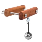 Деревянный Мужской кольцевой замок на пениса для задержки спермы Пояс верности тренировочный мяч на мошонку бандаж секс-игрушки для пар мужчин