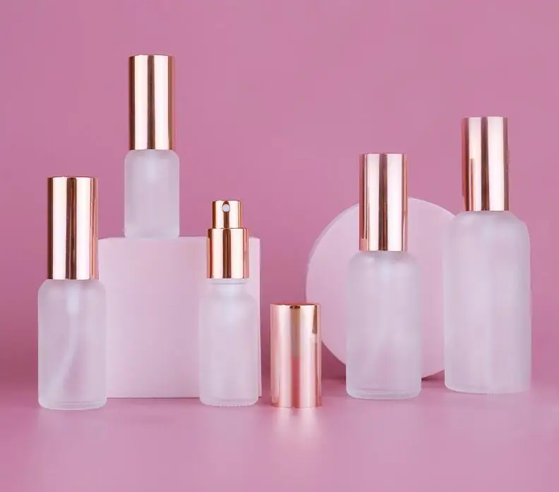 Пустая глиноземная бутылка-распылитель для эфирных масел 100 шт. стеклянная