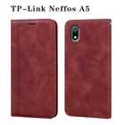 Кожаный чехол премиум-класса для TP-Link Neffos A5, чехол-книжка для TP-Link NeffosC9S, чехол-кошелек для Neffos C 9S TP7061A, чехол для телефона s