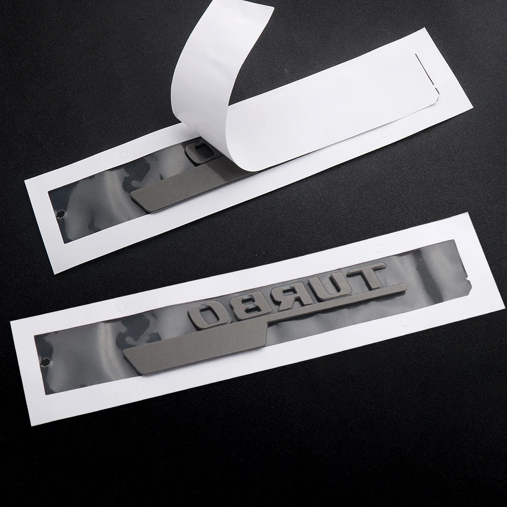 Наклейки на переднее крыло автомобиля 2 шт. эмблема Turbo 4matic + Red Plus для Mercedes Benz AMG