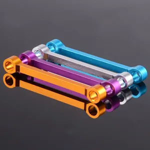 102040122040 алюминиевая пластина Ackerman 02074 обновленная для радиоуправляемого автомобиля 110 HSP Redcat Himoto