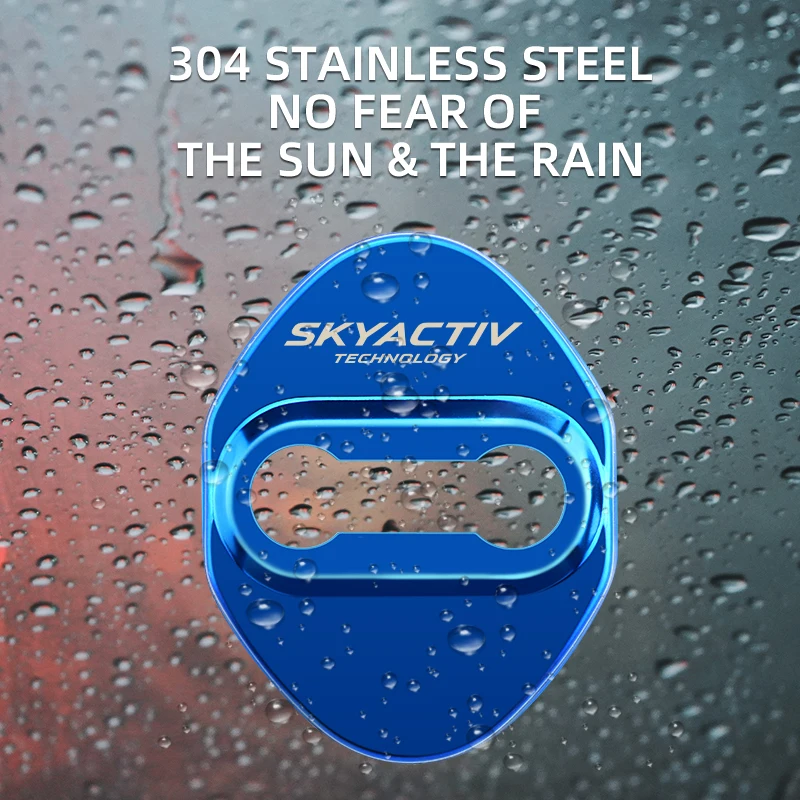 Защитный чехол для автомобильного замка двери Mazda 2 3 6 DJ BM BP GJ CX3 CX-5 CX5 CX 5 CX7 CX9 MX5 2014 -