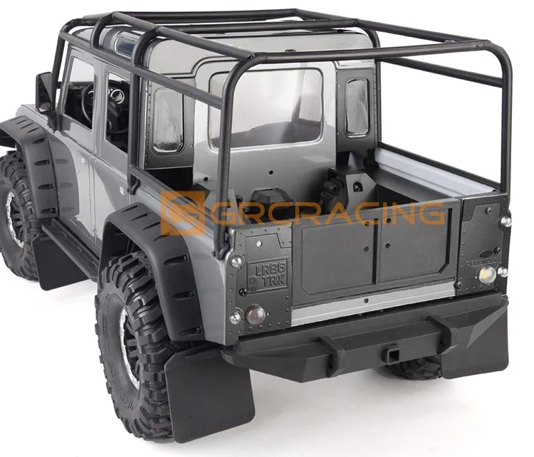 traxxas 110 rc автомобиль trx4 defender металличе