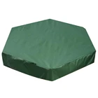 Шестигранный чехол для пескоструйной обработки со шнурком, водонепроницаемый пыленепроницаемый чехол для пескоструйной установки для сада, улицы, Пыленепроницаемый Чехол-шестигранник