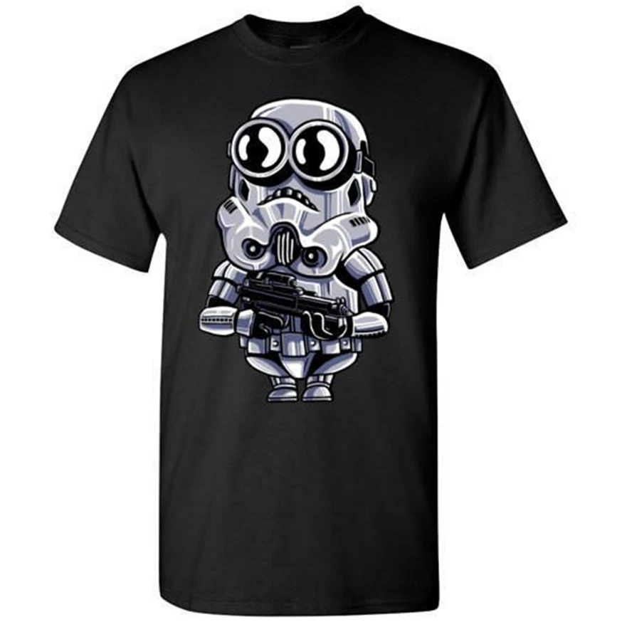 Звездные войны Миньон Штурмовик футболка Винтажная новый модный дизайн|Мужские