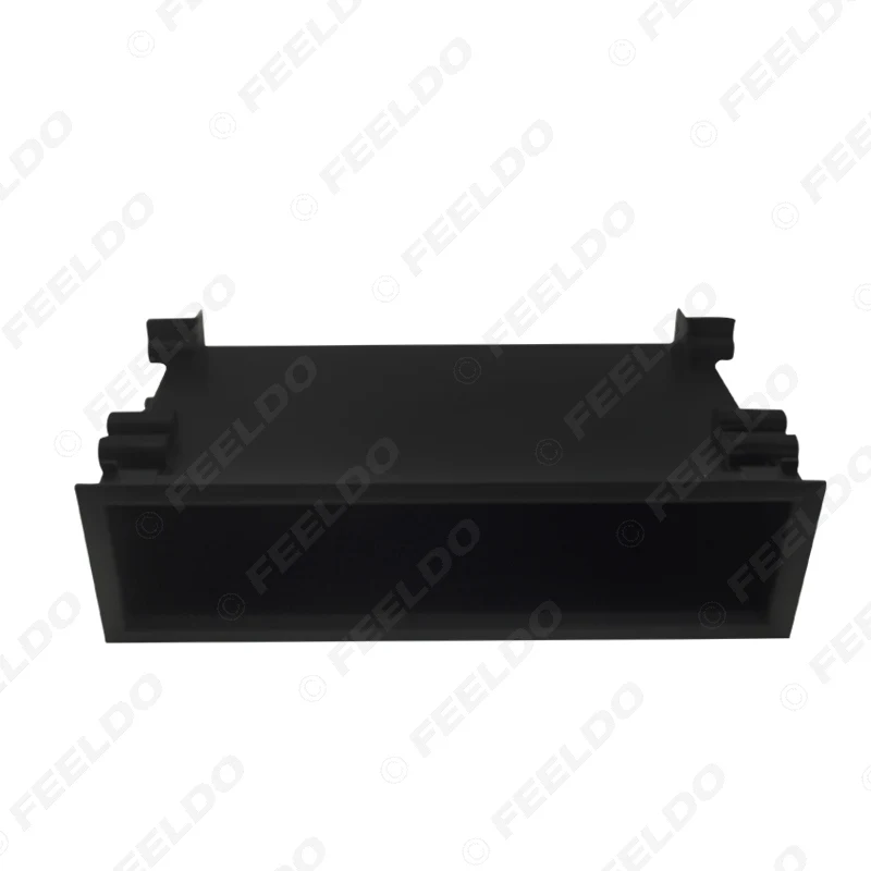FEELDO 1DIN Car Stereo Radio Refitting Dashboard Installation Mounting Trim Fascia Storage Box Spacer For Toyota #HQ1531 | Автомобили и