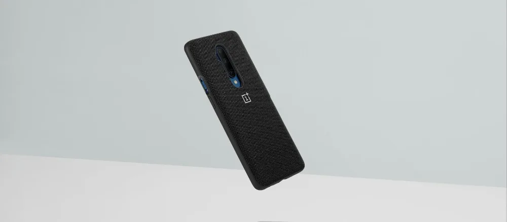 Чехол-бампер для OnePlus 7 TPro, официальный,, материал, кевлар+ ТПУ, универсальная защитная задняя крышка для OnePlus 7T Pro