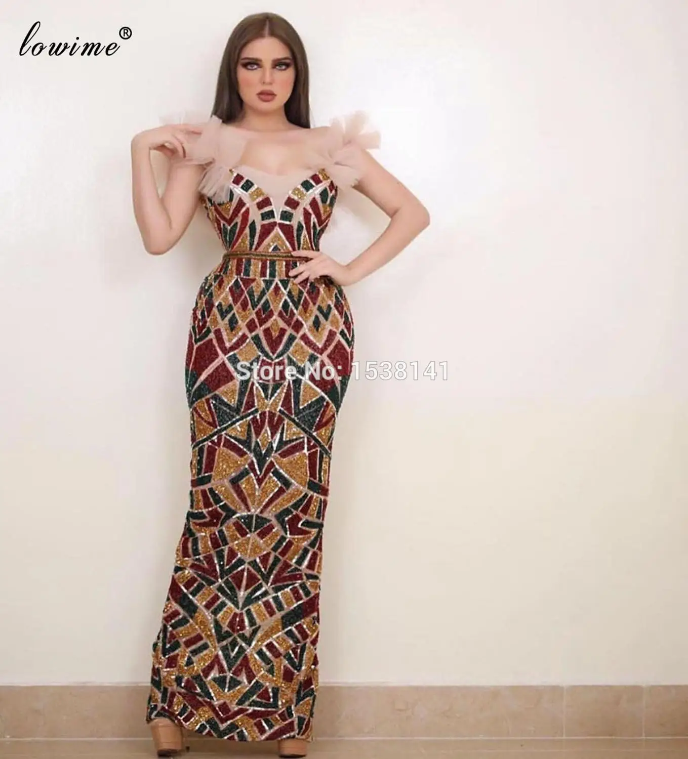 Размера плюс арабские Выпускные платья русалки коктейльные с блестками вечерняя