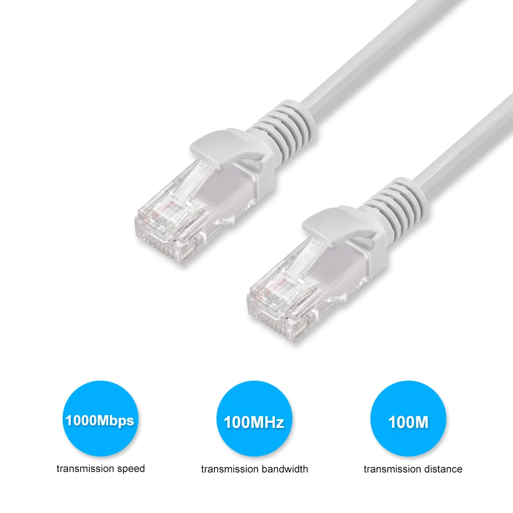 Сетевой Ethernet-Кабель Gadinan CAT5 Cat5e RJ45 кабель для подключения к сети Ethernet 50 м 30 20 10