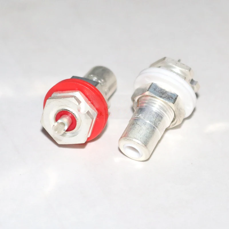 4 шт. CMC-826-AG CMC RCA разъем для гнезда посеребренный DIY amp | Электроника