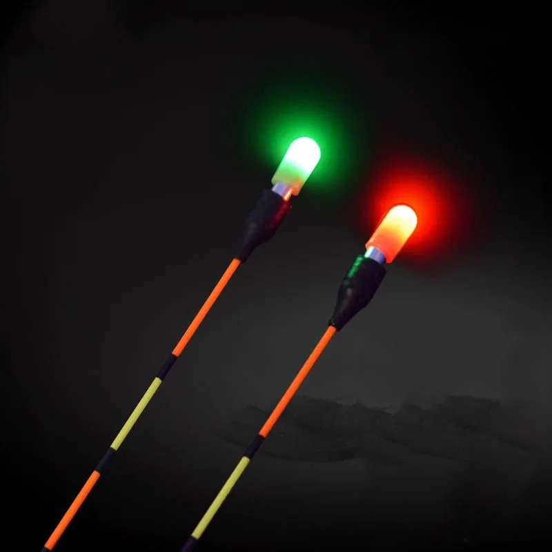 10PCS Light Stick Electronic Light Sticks Red/Green Luminous Fishing Float Tool Night Fishing Tackle NO Battery B468