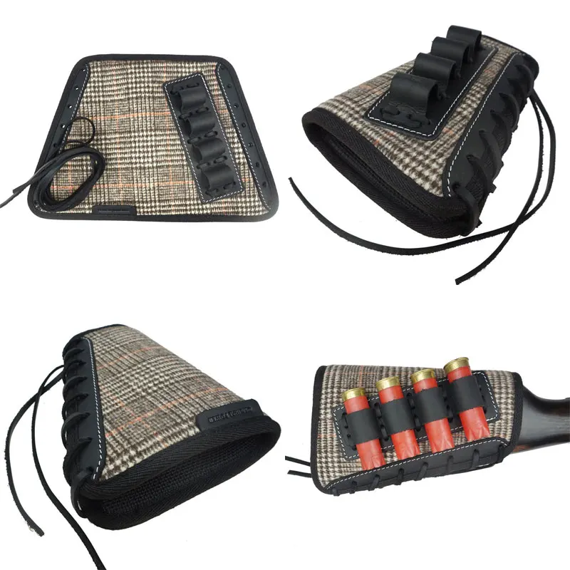 

Tactical Rifle Gun Buttstock Hunting Gun Accessories Shotgun Cheek Rest Riser Ammo Holder Shell Holder For Shooting