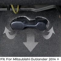 lapetus interior for mitsubishi outlander 2014 2021 seat bottom ac air duct vent anti blocking plastic protective cover kit