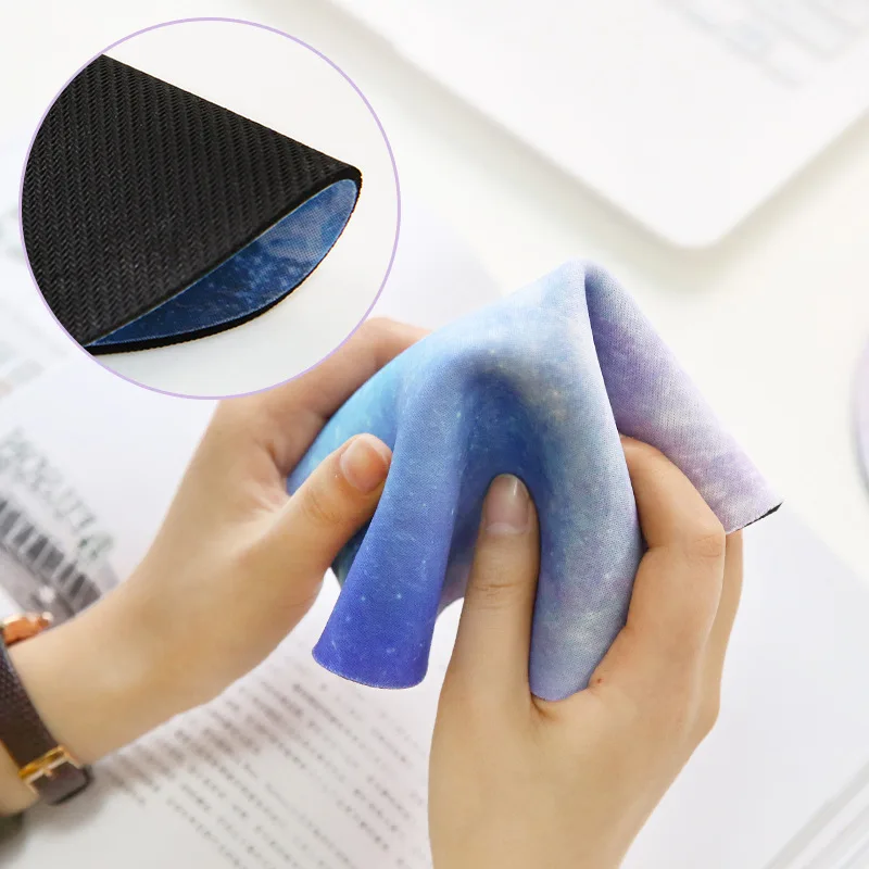 

Fruit Planets Mouse Pads Cute Non-slip Circular Gaming Games Pvc Laptop Office Supplies Environmental Protection EVA Soft