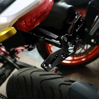 cnc aluminum motorcycle rear license plate mount holder with led light for bmw f 750 gs g 310 gs f 900 xr r 1250 rt k 1600 gt