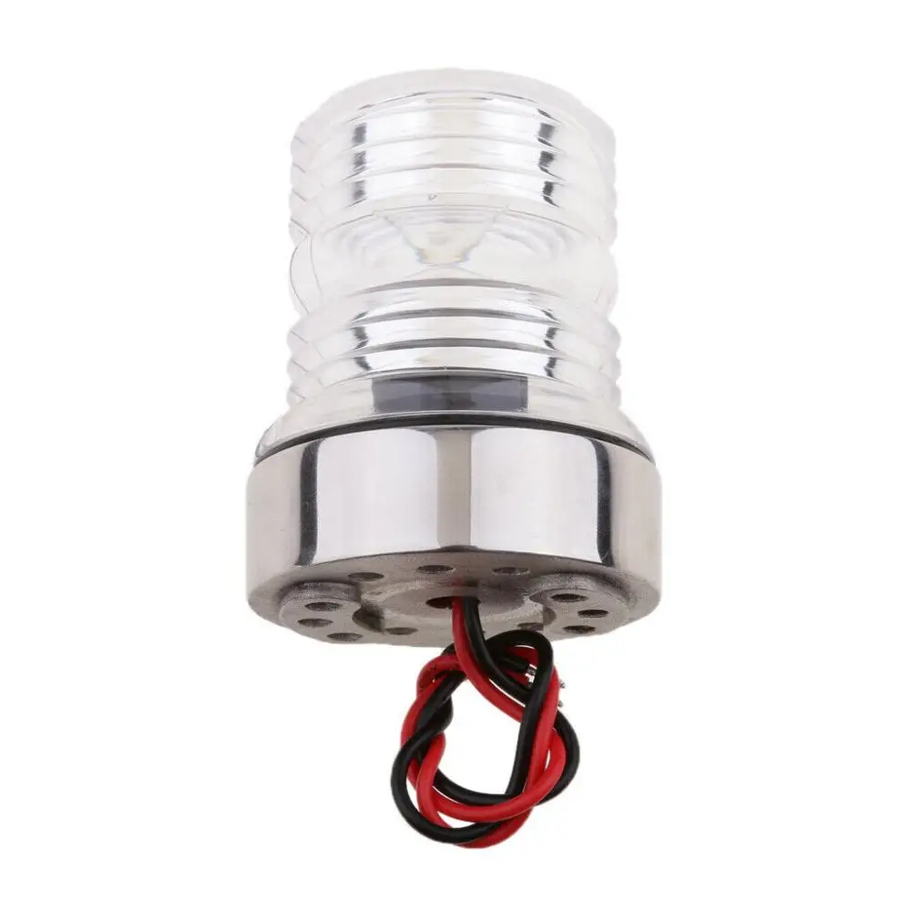 

Boat Yacht White Stainless Steel All Round 360 Degree 12V Navigation Light
