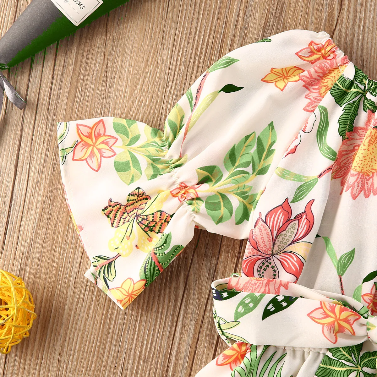 

Newborn Baby Girl Romper Cute Floral Romper Clothes Summer Romper 1-6Y