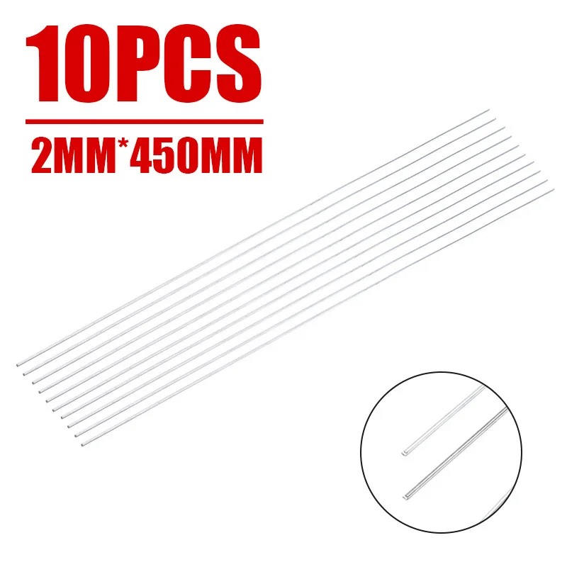 10 шт. металлический алюминиевый магниевый сварочный стержень
