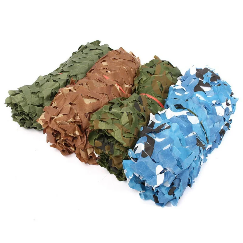 

2 * 3M Double Network Cable Jungle Anti-speed Shooting Camouflage Net Outdoor Hunting New