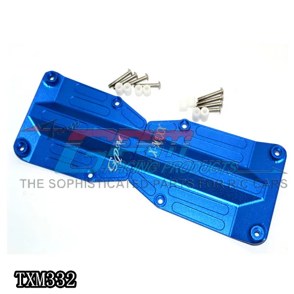 Алюминиевая Центральная противоскользящая пластина шасси TXM332 для 1/5 X-MAXX 6S 8S |