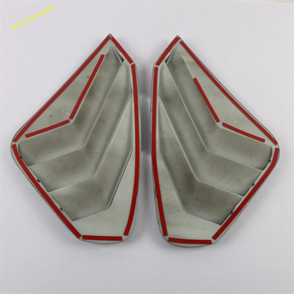 

Rear Window Vent Louvers Scoop Cover Trim Fit For TOYOTA RAV4 RAV 4 XA50 2019 2020 2021 Auto Accessories / Carbon Fiber Look