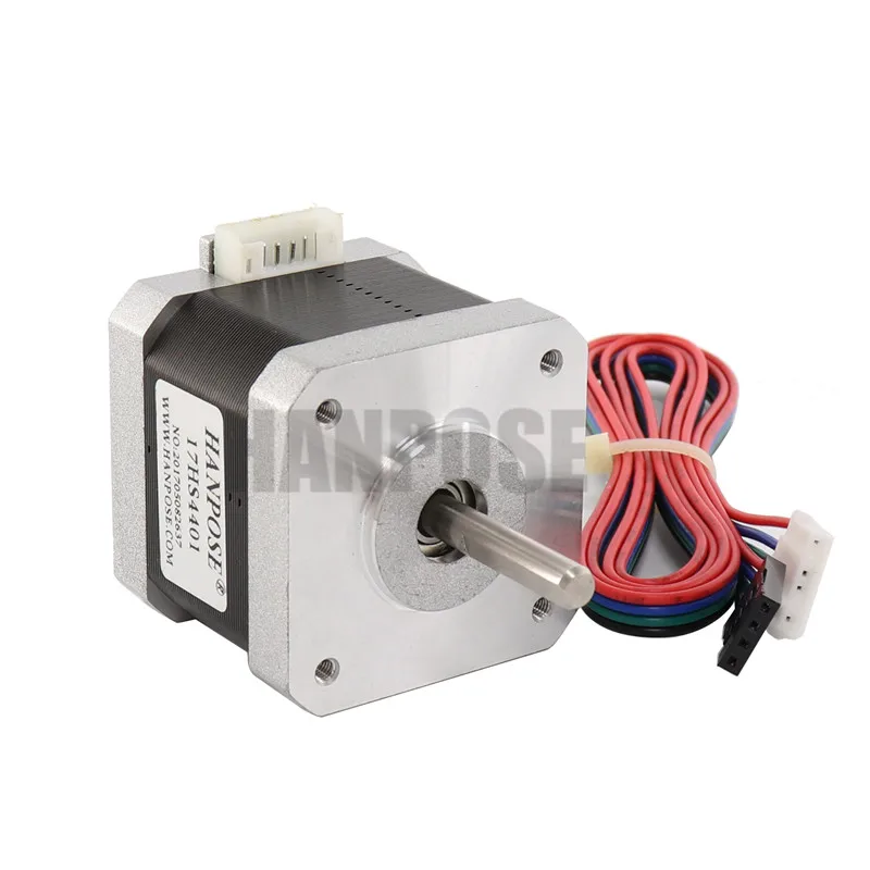 Бесплатная доставка 1 шт. 4 свинцовый шаговый двигатель Nema 17 1.7A (17HS4401) 3D принтера и