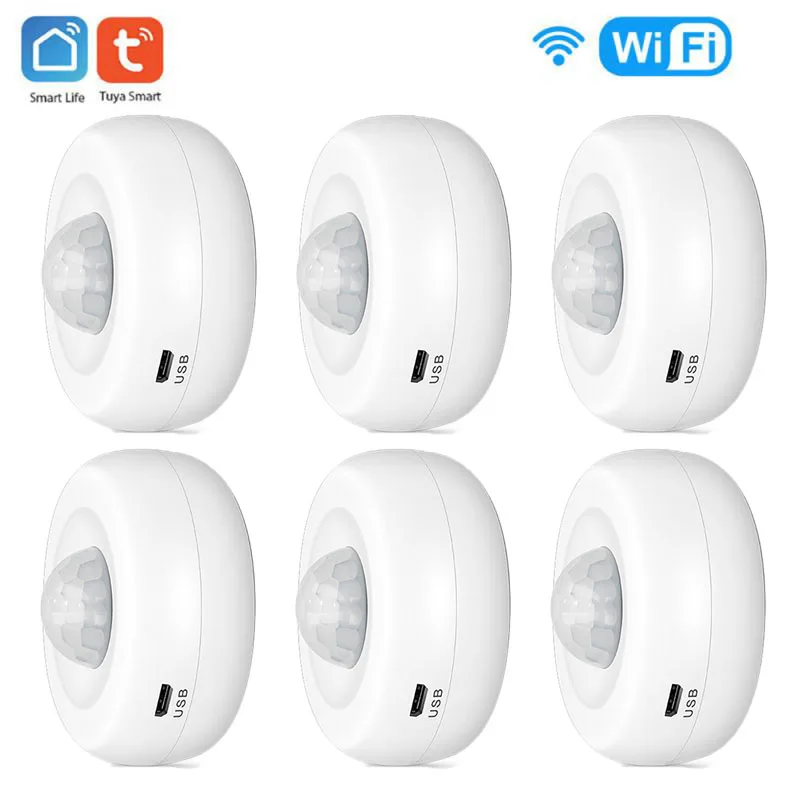 

Смарт-датчик движения с Wi-Fi и датчиком движения