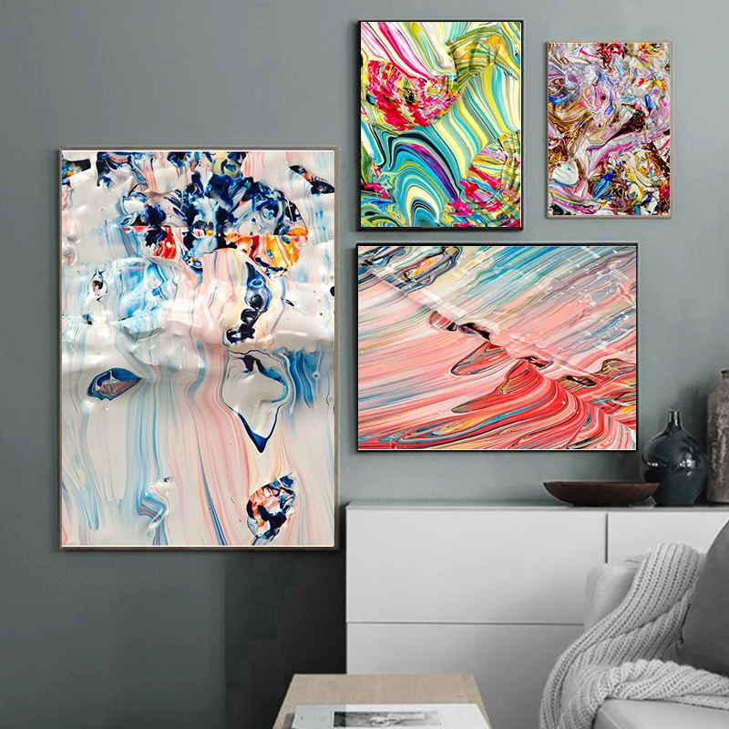 Олень с обнаженной женщины настенный Арт холст живопись скандинавские плакаты