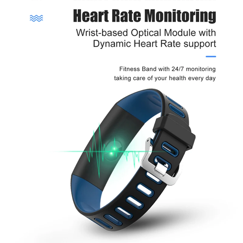LIGE 2019 спортивный браслет Bluetooth умный трекер активности пульсометр длительное