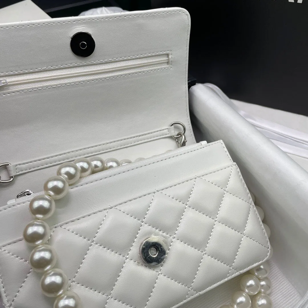 

Luxury Design Women's bag Female bag Bag woman 2021 women's brand Shoulder bag crossbody bags handbag Pearl chain bags