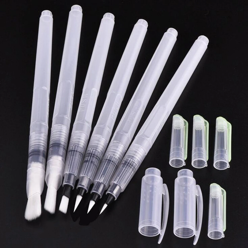 Высокое качество 3 шт. набор кистей для рисования Цветная кисть воды ручка мягкая