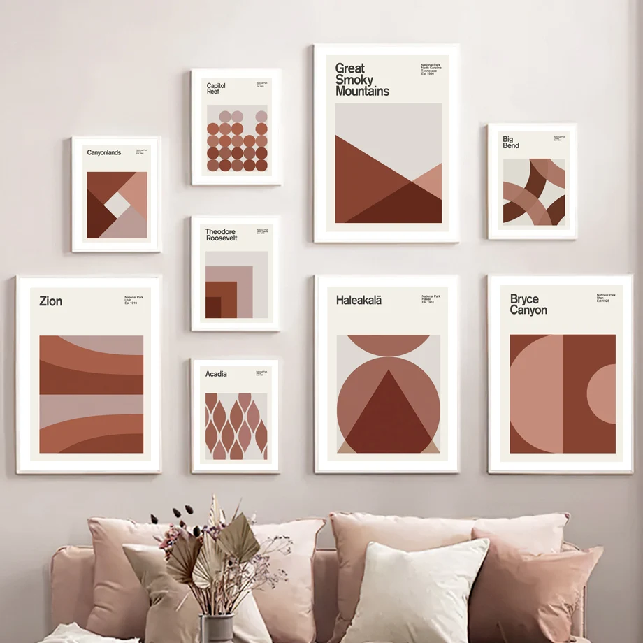 

Travel haleakala Bryce Canyon Acadia Wall Pop Art Canvas Painting Nordic Posters And Prints Wall Pictures For Living Room Decor