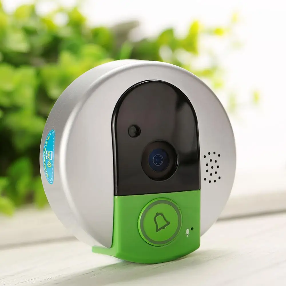 

Премиум дверной звонок Будильник веб-камера ночное видение Интерком голосовой мониторинг 3,2 Вт 1280*720 Поддержка приложения камера безопасно...