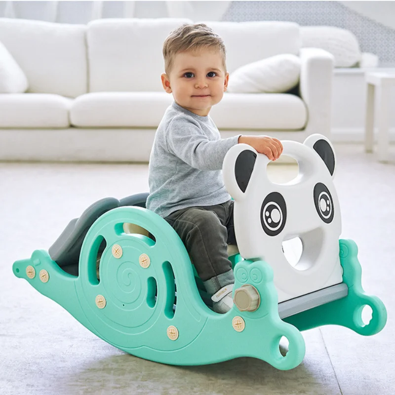 

Multifunctional Folding Baby Sldie Rocking Horse Basketball Stand Home Safety Kids Playground Sports Game Toys Children Gifts